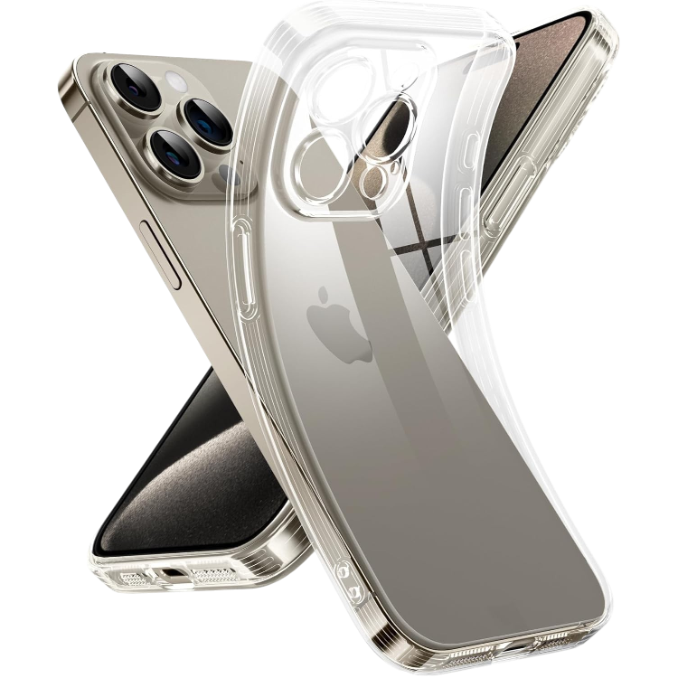 Ovitek za telefon "Supdeal Clear Case" iPhone 15 Pro – Infostyle – Prozorna