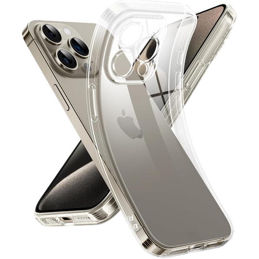 Ovitek za telefon "Supdeal Clear Case" iPhone 15 Pro – Infostyle – Prozorna
