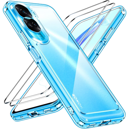 Ovitek za telefon + zaščitno steklo "Ivoler" Honor 90 Lite – Infostyle – Prozorna