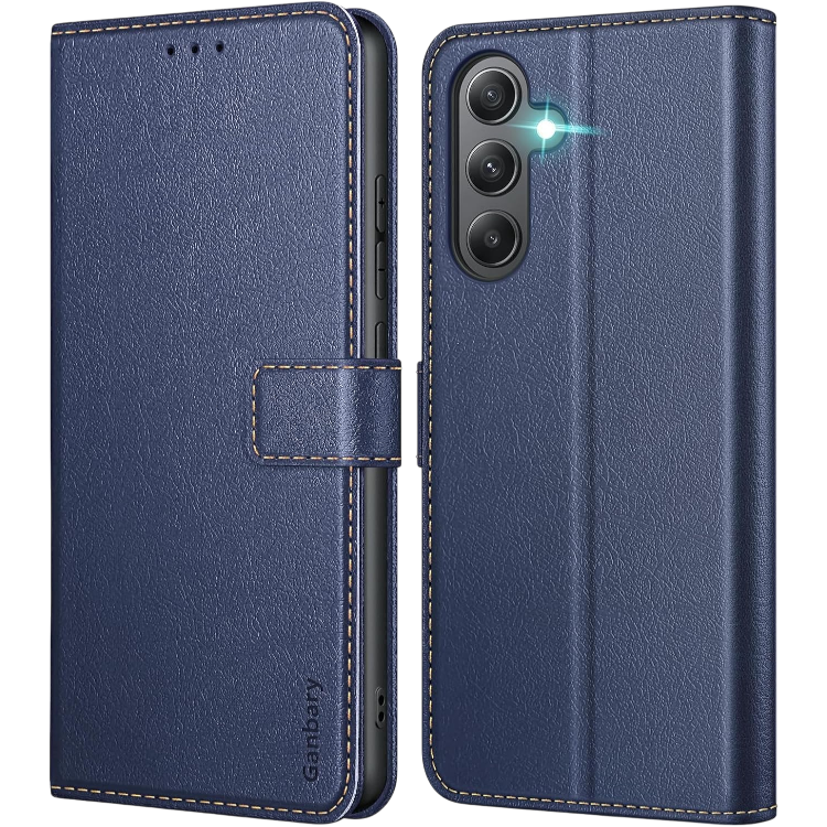 Preklopna torbica "Ganbary" Samsung Galaxy A35 5G – Infostyle – Modra