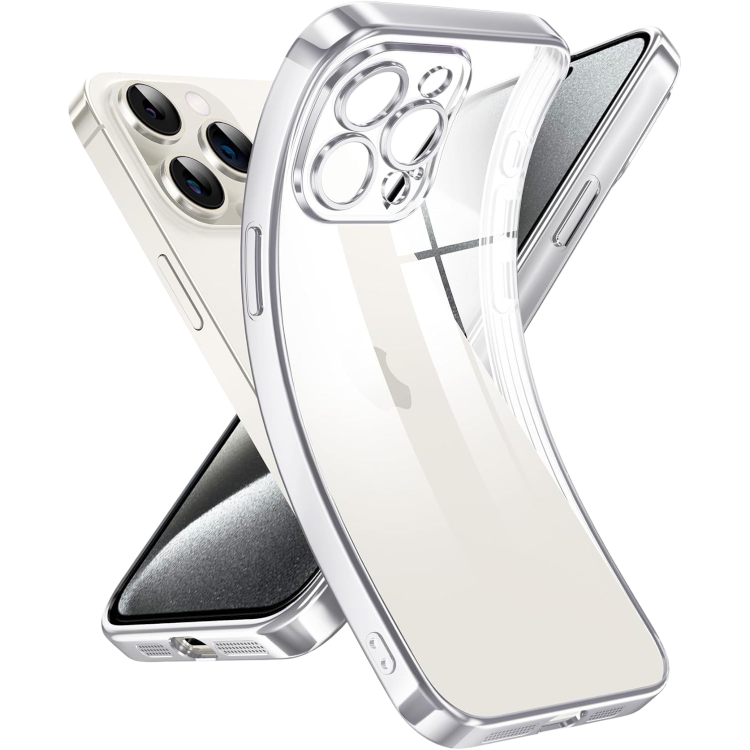 Ovitek za telefon "Supdeal" iPhone 15 Pro Max – Infostyle – Srebrna