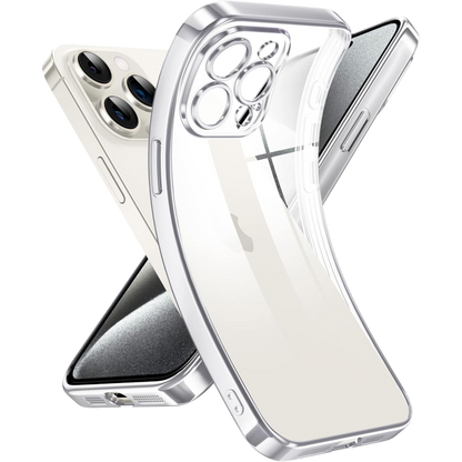 Ovitek za telefon "Supdeal" iPhone 15 Pro Max – Infostyle – Srebrna