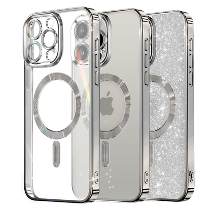 Ovitek za telefon "Meifigno Candy MagSafe" iPhone 15 Pro – Infostyle – Srebrna