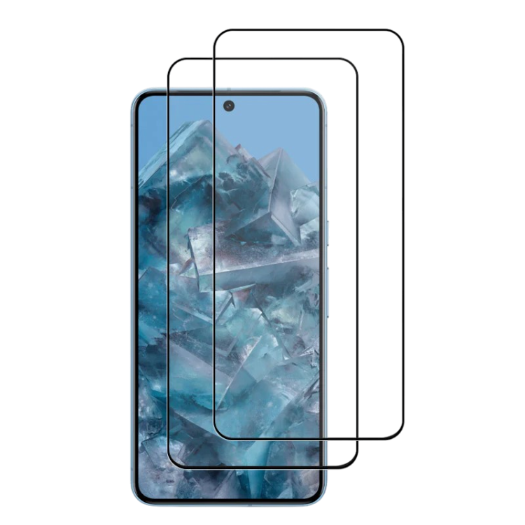 Zaščitno steklo "Black Border" Google Pixel 8 – Infostyle