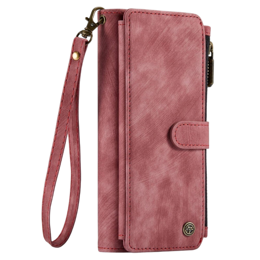 Preklopna torbica "Wallet Super" iPhone 14 Plus/15 Plus – Infostyle – Rdeča
