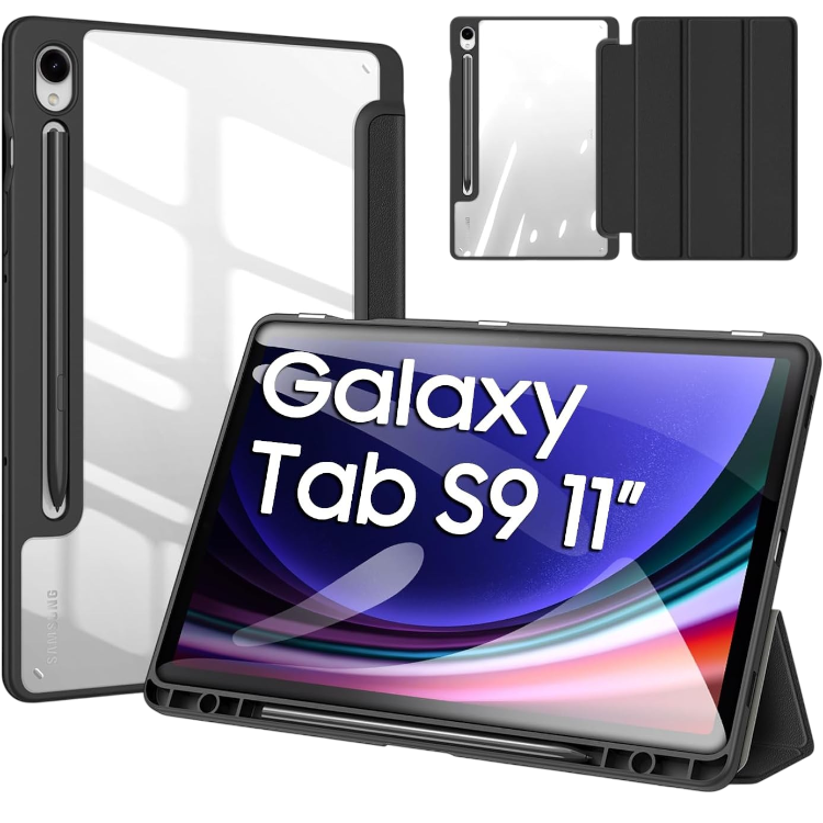 Ovitek za tablico "DUZZONA" Samsung Galaxy TAB S9 – Infostyle – Črna