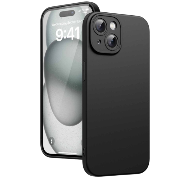 Ovitek za telefon "JETech" iPhone 15 – Infostyle – Črna