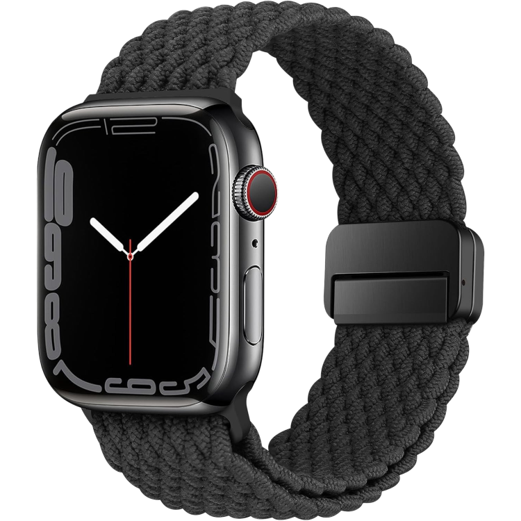 Pašček za uro "HITZEE" Apple Watch 44/45/49 – Infostyle – Črna