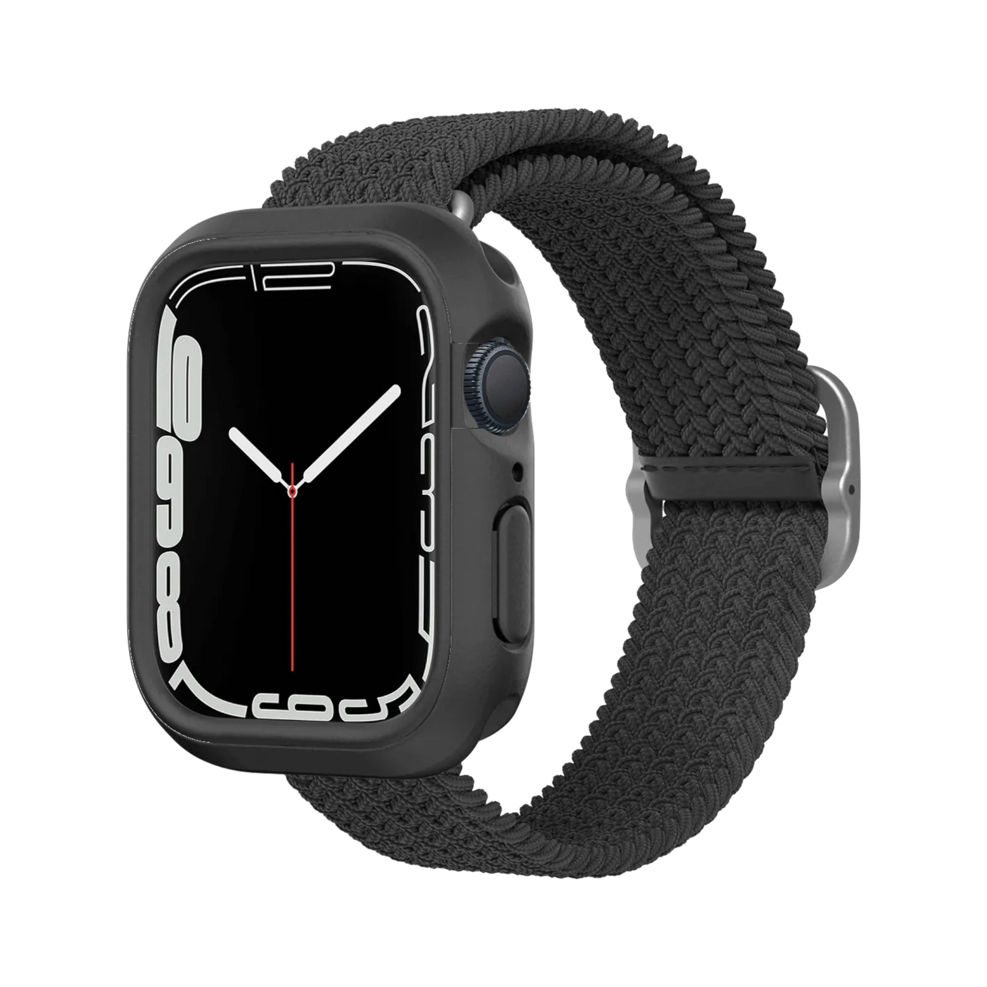 Ovitek za pametno uro "CrashGuard NX" Apple Watch 7/8 45mm – RhinoShield – Črna