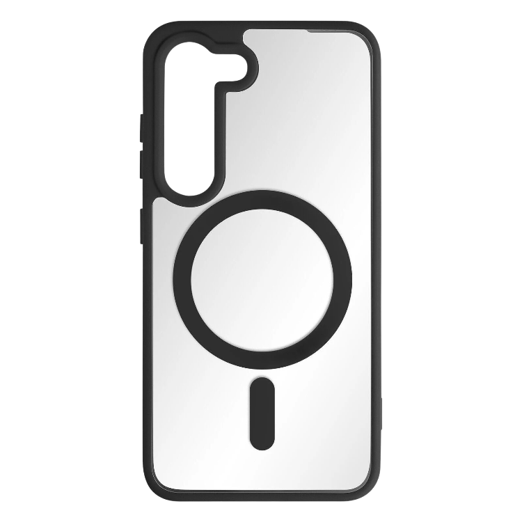 Ovitek za telefon + zaščitno steklo "Magnetic MagSafe" Samsung Galaxy S23 – Infostyle – Prozorna