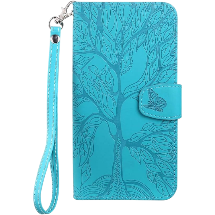Preklopna torbica "Tree" Huawei Mate 20 Pro – Infostyle – Modra