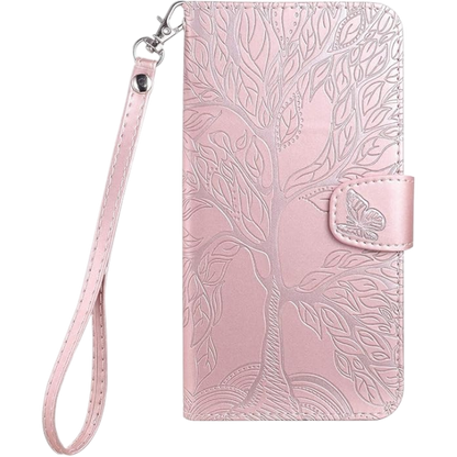 Preklopna torbica "Tree" Huawei Mate 20 Pro – Infostyle – Roza