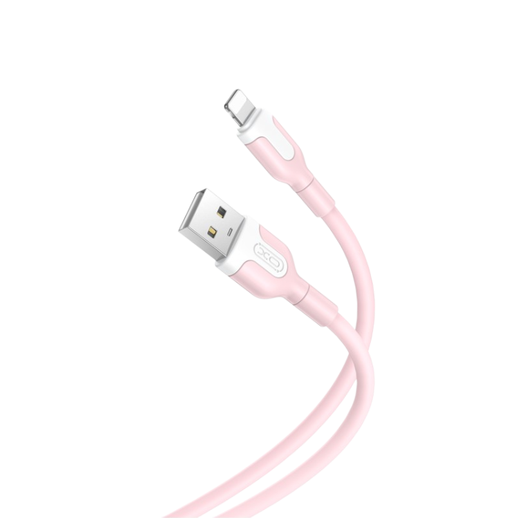 Polnilni kabel USB v Lightning "XO" – Infostyle – Roza