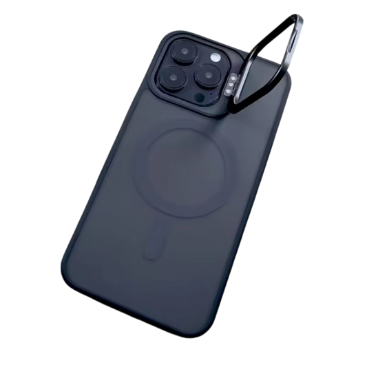 Ovitek za telefon s stojalom "MagSafe" iPhone 15 Pro Max – Infostyle – Črna