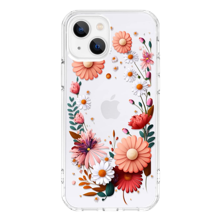 Ovitek za telefon "Pink Daisy" iPhone 13/14 – Infostyle