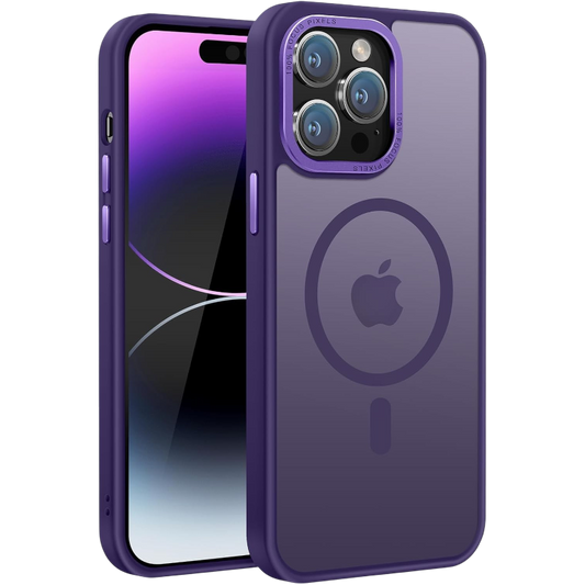 Ovitek za telefon "PuyaTeya MagSafe" iPhone 14 Pro Max – Infostyle – Vijolična