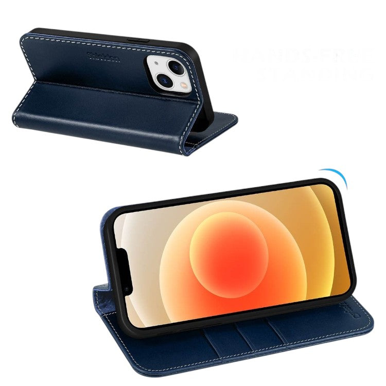 Preklopna torbica "Leather" iPhone 13 – Infostyle