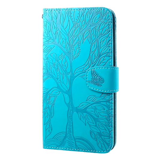 Preklopna torbica "Tree" Samsung Galaxy S22 – Infostyle – Zelena