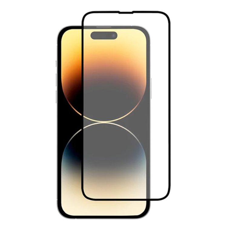 Zaščitno steklo "Black Border" iPhone 15 Pro Max – Infostyle