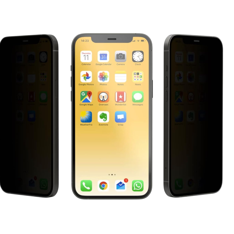 Zaščitno steklo "Privacy VistaProtect" iPhone 13 Pro Max/14 Plus – Infostyle