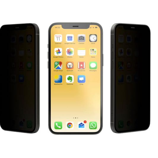 Zaščitno steklo "Privacy VistaProtect" iPhone 13 Pro Max/14 Plus – Infostyle