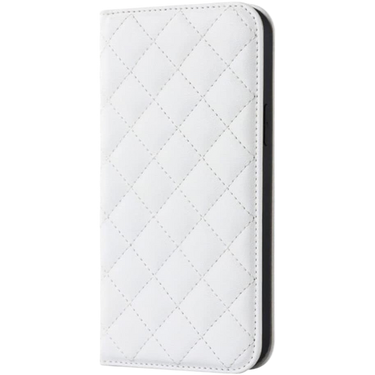 Preklopna torbica "Lokass Leather" iPhone 13/14 – Infostyle – Bela