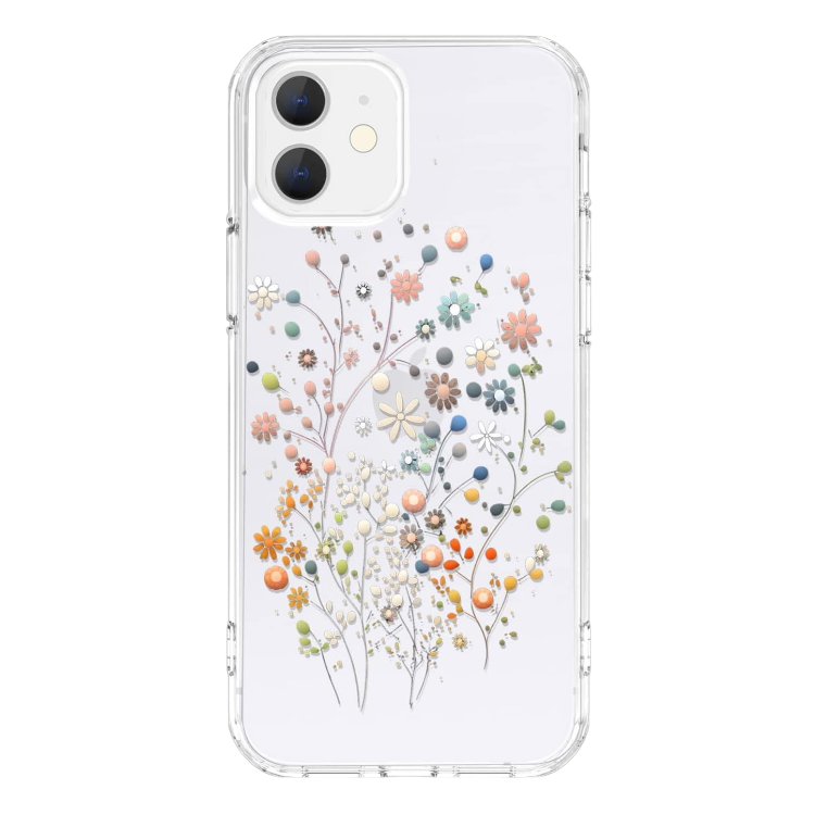 Ovitek za telefon "Rožice" iPhone 14 Plus – Infostyle – Prozorna