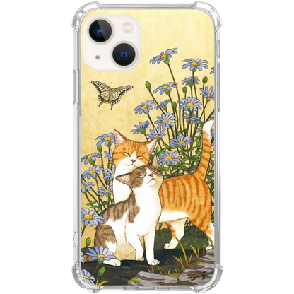 Ovitek za telefon "Cat Flower" iPhone 14 Plus – Infostyle