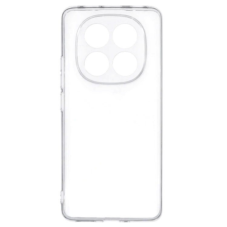 Ovitek za telefon "ClearCase" Xiaomi Redmi Note 14 Pro 5G – Infostyle – Prozorna