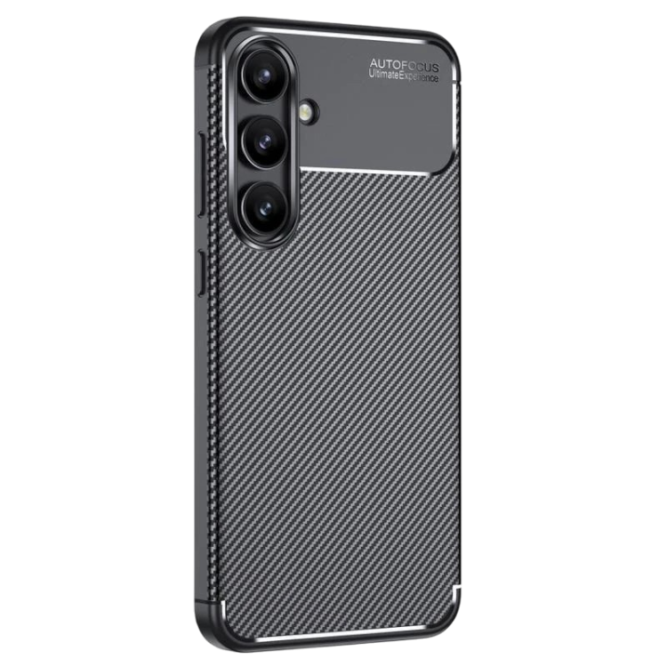 Ovitek za telefon "Carbon" Samsung Galaxy S24 FE – Infostyle – Črna