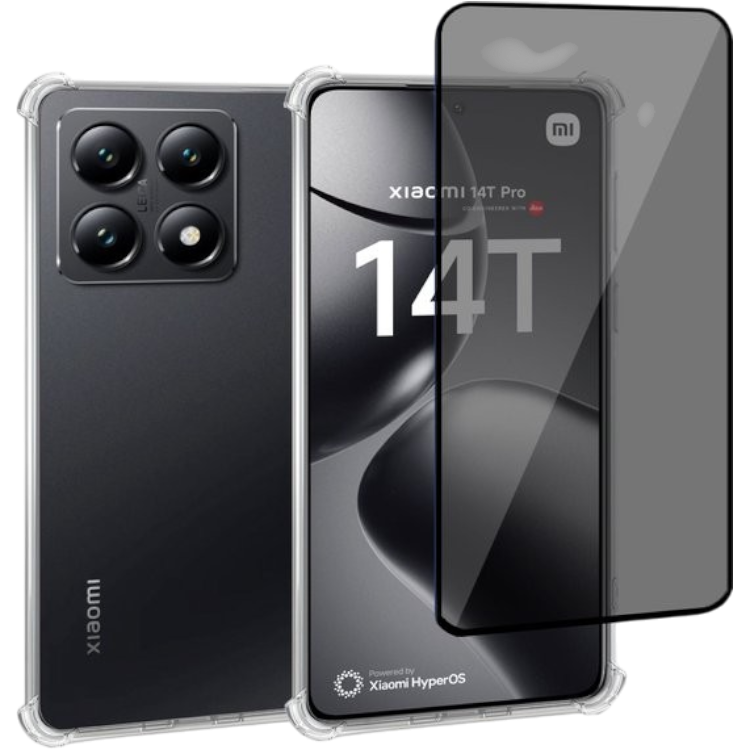 Zaščitno steklo "Privacy" Xiaomi Redmi 14T/14T Pro – Infostyle