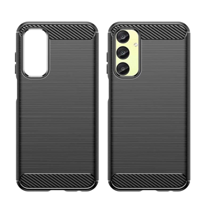 Ovitek za telefon "Carbon" Samsung Galaxy A15 – Infostyle – Črna