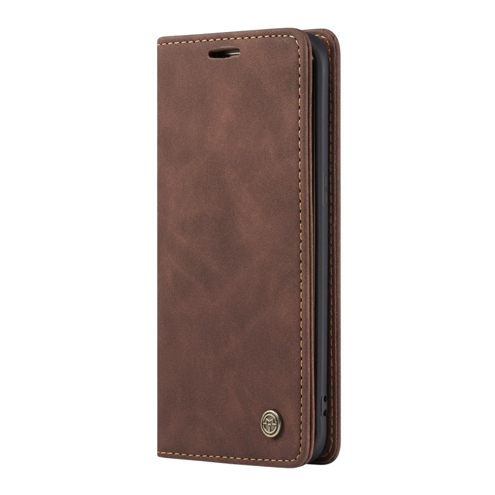 Preklopna torbica "BigCousin" OPPO A57/A77 – Infostyle – Rjava