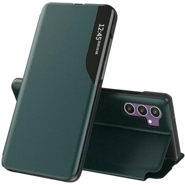 Preklopna torbica "Techsuit" Xiaomi Redmi 10C – Zelena