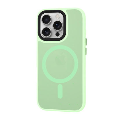 Silikonski ovitek "MagSafe Series" za iPhone 16 Pro - zelen – Techsuit