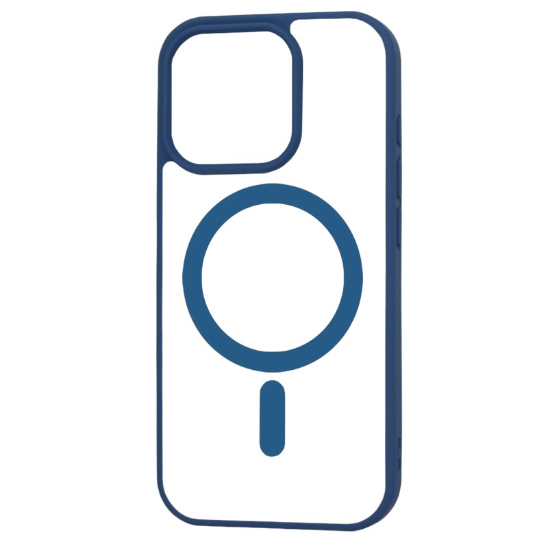 Silikonski ovitek "MagSafe Pro" za iPhone 16 Pro - moder – Techsuit