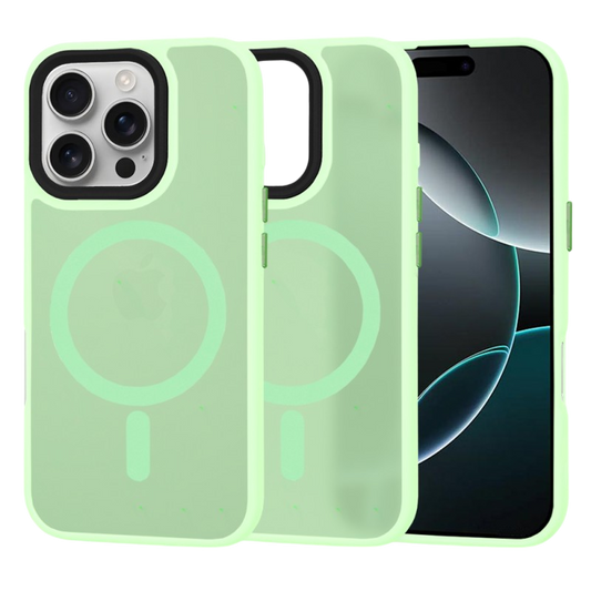 Silikonski ovitek "MagSafe Series" za iPhone 16 Pro - zelen – Techsuit – Zelena / TPU silikon
