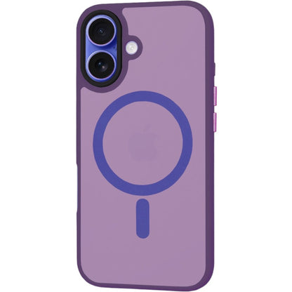 Silikonski ovitek "MagSafe Series" za iPhone 16 - vijoličen – Techsuit