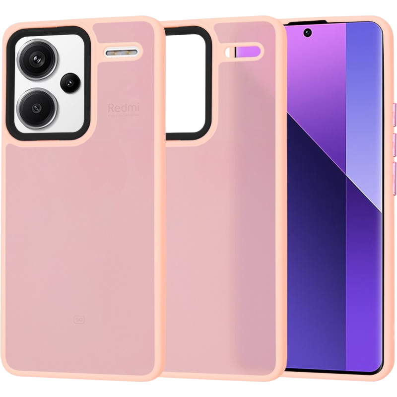 Silikonski ovitek "MagSafe Series" za Xiaomi Redmi Note 13 Pro Plus 5G – Techsuit – Roza / TPU silikon