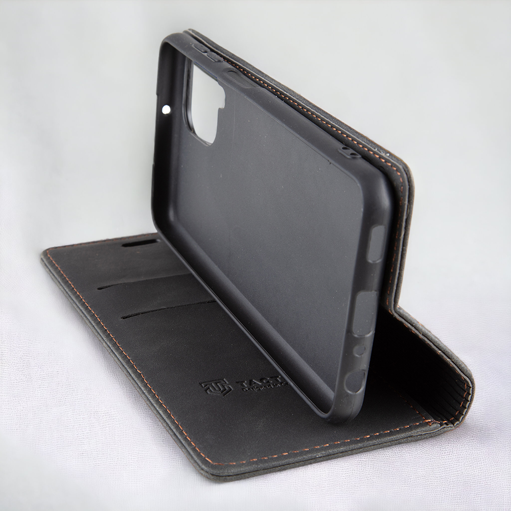 Preklopna torbica Tactical "XProof" za Samsung Galaxy A22 4G - črna