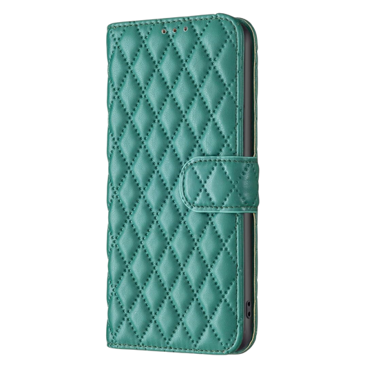 Temno zelena premium usnjena preklopna torbica Infostyle za Samsung Galaxy S22