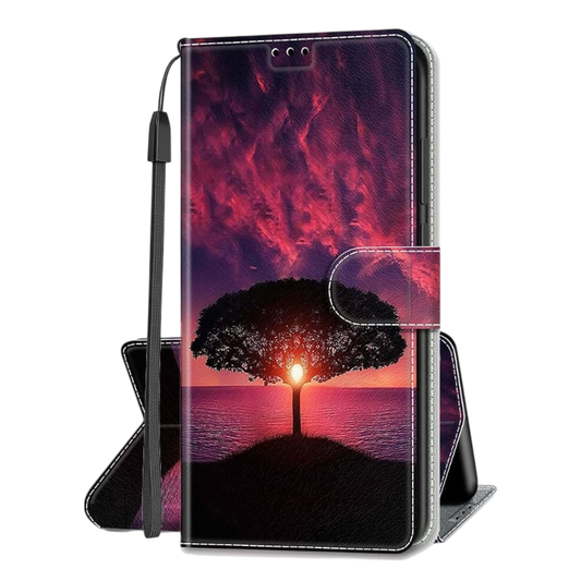 Preklopna torbica za telefon "tree sun" iPhone 11 – Infostyle