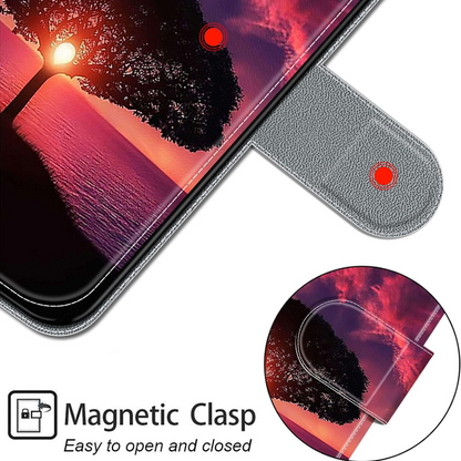 Preklopna torbica za telefon "tree sun" iPhone 11 – Infostyle
