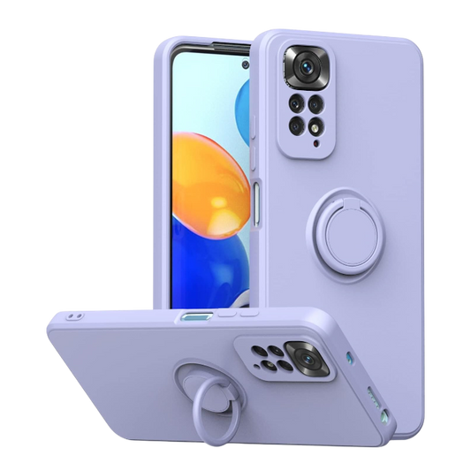 Ovitek za telefon "Ring" Xiaomi Redmi Note 11S / Note 11 4G – Infostyle – Vijolična