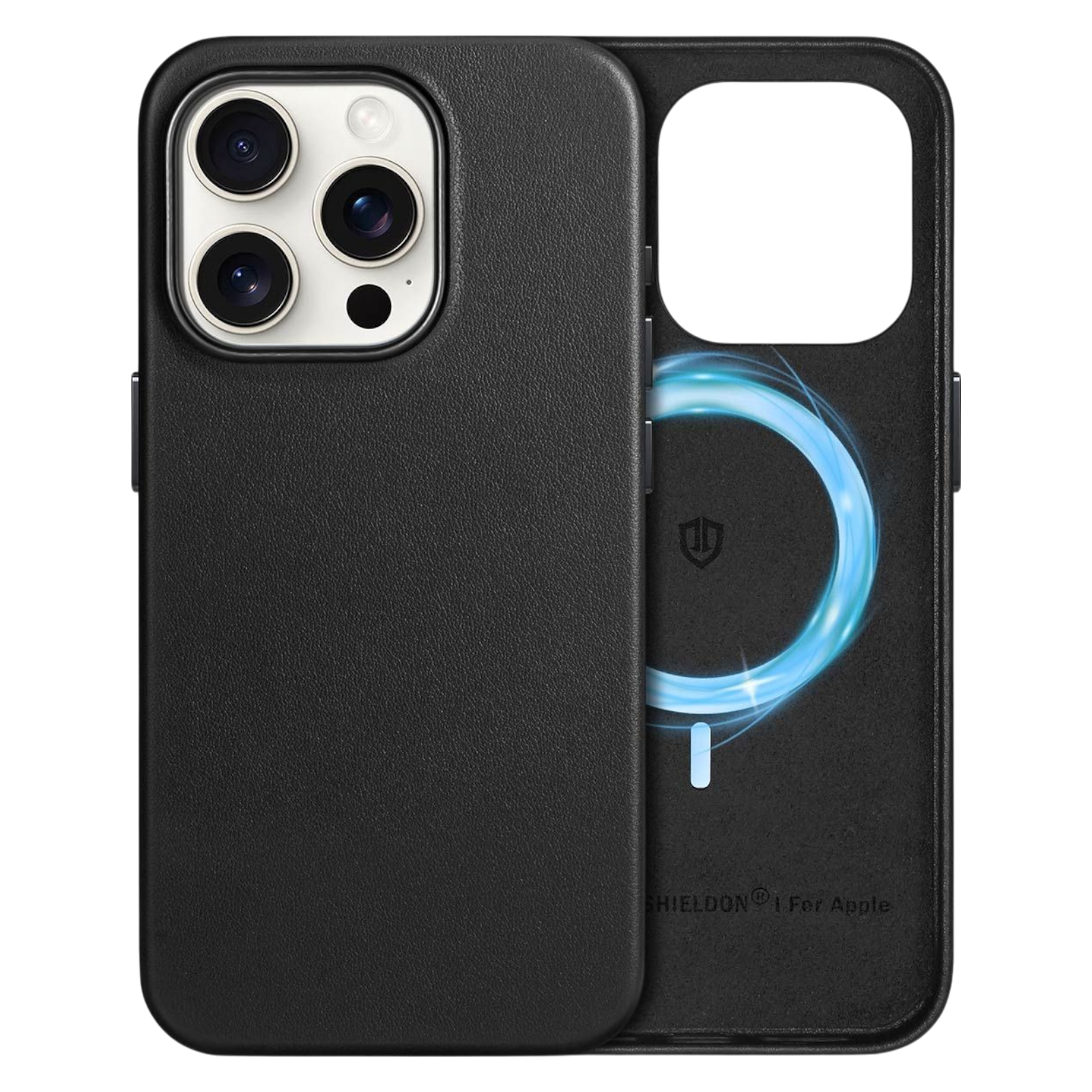 Ovitek za telefon "Shieldon" iPhone 16 Pro Max – Črna