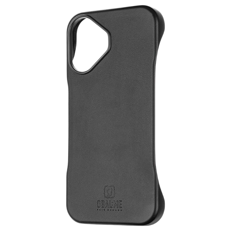 Ovitek za telefon "LeatherTanga" iPhone 16 – OBAL:ME – Črna