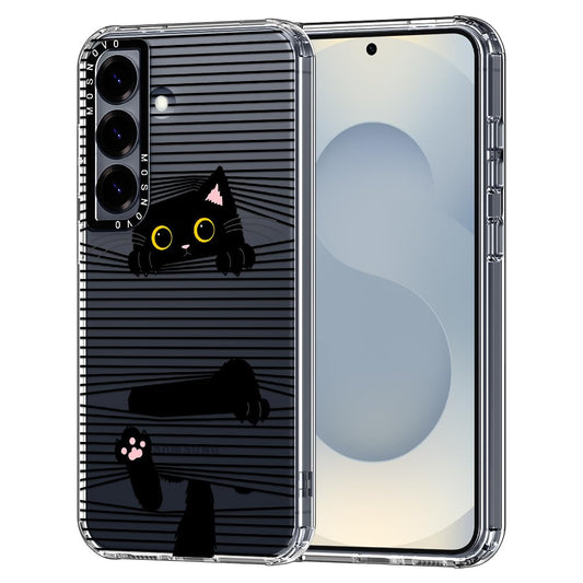 Ovitek MOSNOVO za Samsung Galaxy S25 Plus - Hidden Black Cat: MOSNOVO ovitek Samsung Galaxy S25 Plus Hidden Black Cat