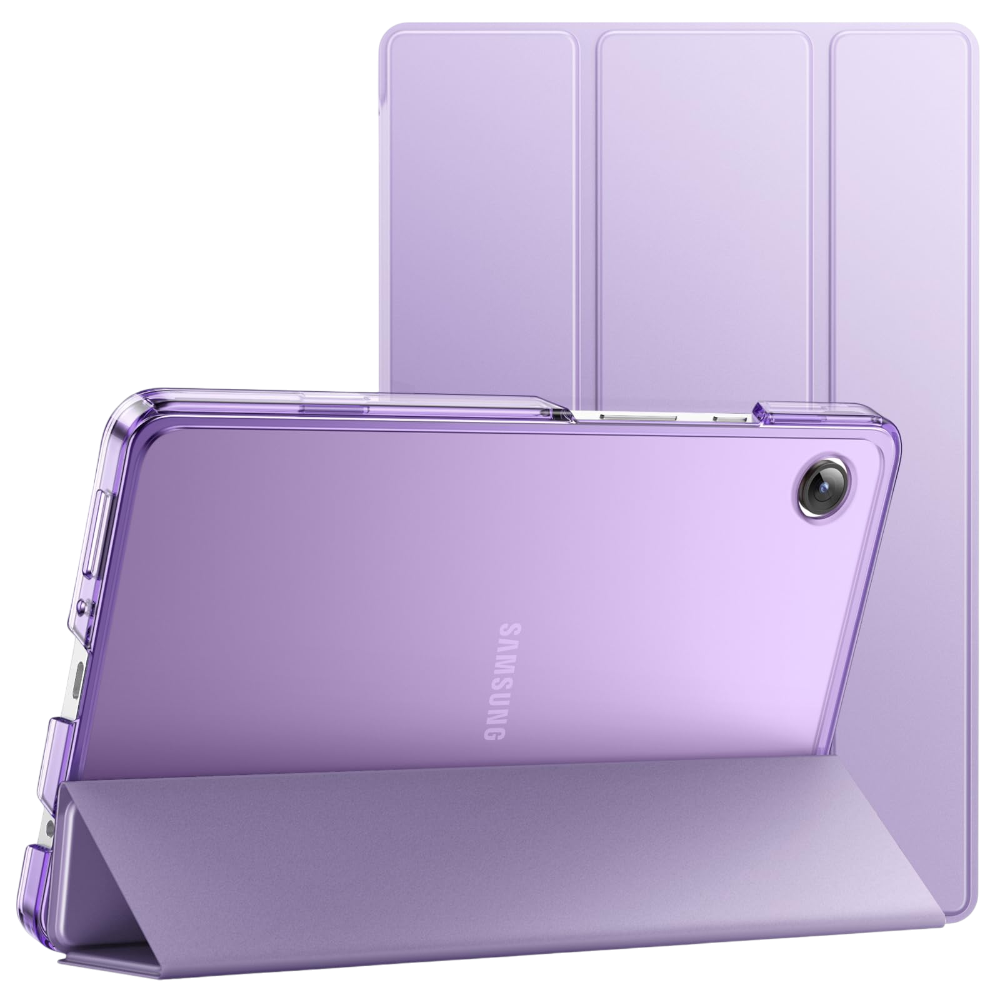 JETech translucent ovitek za Samsung Galaxy Tab A9 8,7″ (2023) v svetlo vijolični barvi