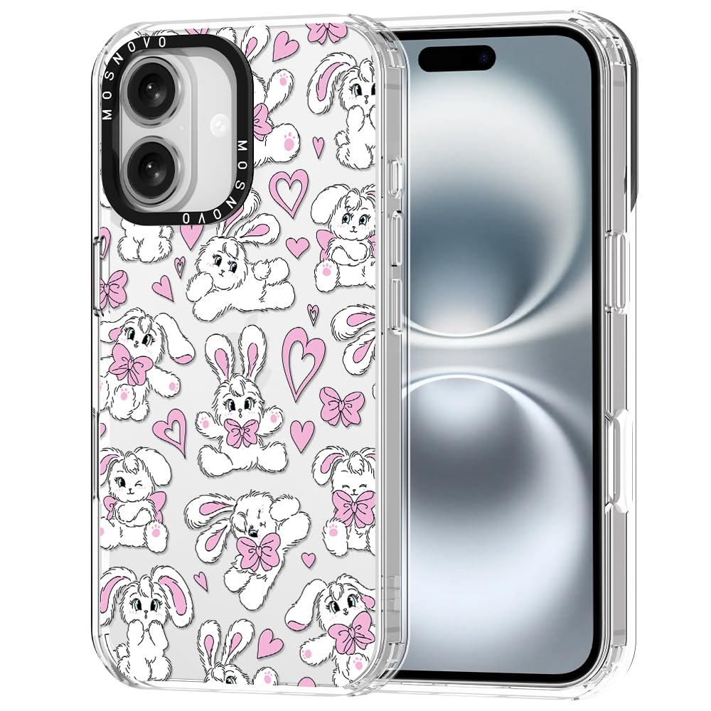 MOSNOVO maskica za iPhone 16 – Bunnies