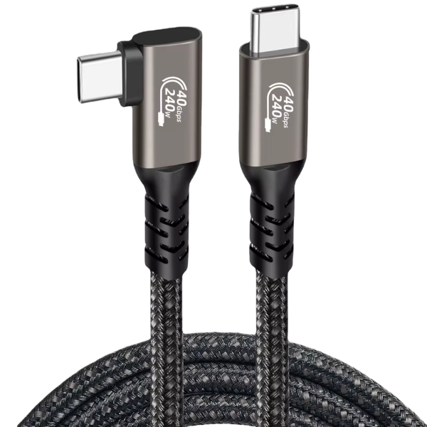 USB‑C v USB‑C Thunderbolt 4 kabel dolžine 1,2m s podporo za 40Gbps, 100W PD polnjenje in 8K 60Hz priklop.
